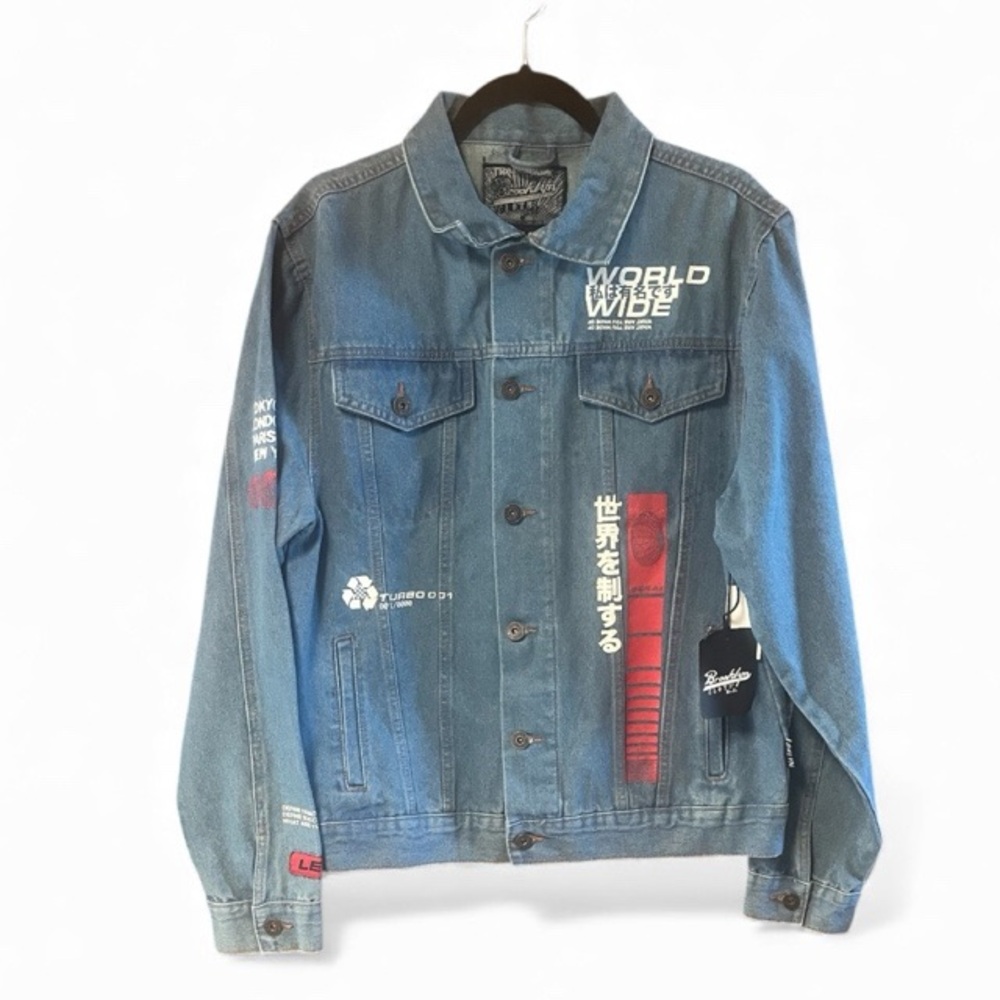 Brooklyn‎ Cloth Worldwide Men’s Jean Jacket NWT